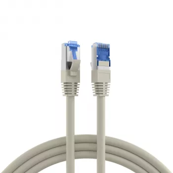Câble réseau EFB Elektronik K5525FGR.10 RJ-45 Cat6a 10 m gris