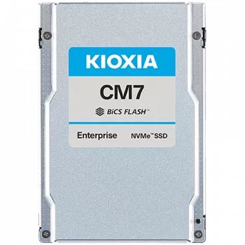 SSD Kioxia CM7-V Series KCMYXVUG12T8 - Enterprise, Mixed Use - 12800 Go - Sanitize Instant Erase (SIE) - U.2 2,5 inch - PCI Express 5.0 (NVMe)