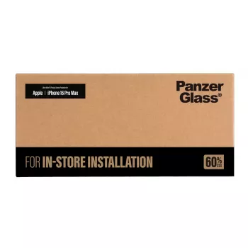 Protection d'écran confidentialité 2 voies PanzerGlass iPhone 16 Pro Max UW-FastFit