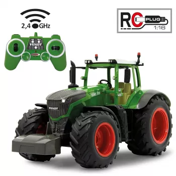 Jamara Fendt 1050 Vario tracteur RC avec remorque, 1:16