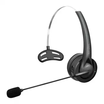 Casque mono Bluetooth 6.0 LogiLink BT0075 avec microphone flexible, noir