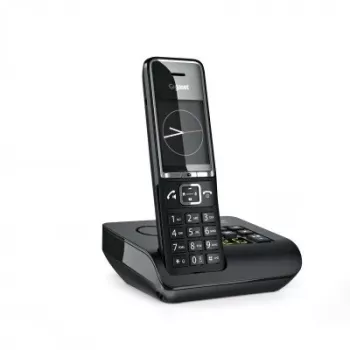 Gigaset Comfort 550A téléphone sans fil avec répondeur, noir