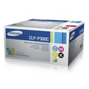 Samsung CLP-P300C/ELS cartouche de toner lot multiple noir, cyan, magenta, jaune