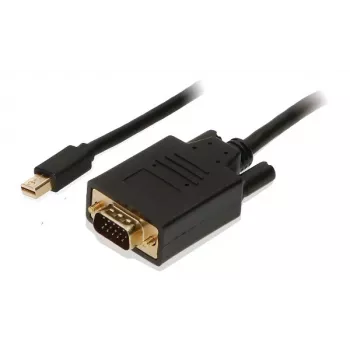 2-Power CAB0027A Câble adaptateur vidéo Mini DisplayPort vers VGA 1m Noir