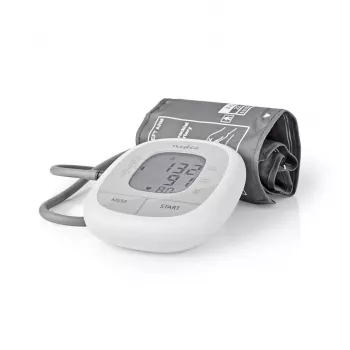 Nedis HCBL400WT Tensiomètre, brassard, affichage LCD, brassard 22-42 cm, blanc