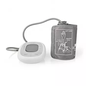 Nedis HCBL400WT Tensiomètre, brassard, affichage LCD, brassard 22-42 cm, blanc
