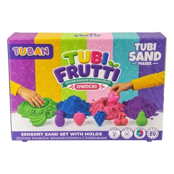 Ensemble de sable sensoriel Tuban Tubi Frutti