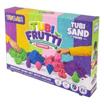 Ensemble de sable sensoriel Tuban Tubi Frutti
