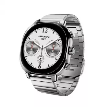 HIFUTURE Montre connectée FutureFit AIX argent