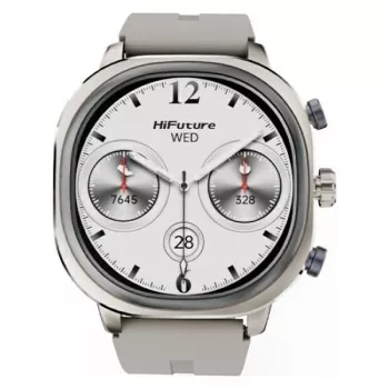HIFUTURE Montre connectée FutureFit AIX Lite or champagne