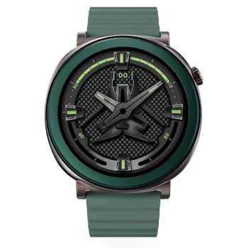 HIFUTURE Montre connectée Aurora AMOLED AI verte