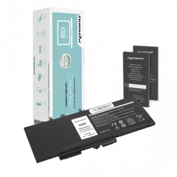 Batterie MOVANO GJKNX pour Dell Latitude 5280 5480 5490 5590 - 6000 mAh (46 Wh)