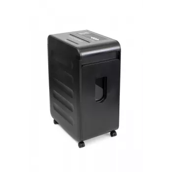 Destructeur de documents Wallner MR 2817 C4 coupe croisée, 10 feuilles, 21 L, noir