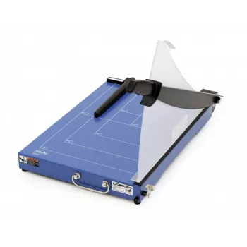 Massicot WALLNER GA 448, A4, 15 feuilles, gris/noir