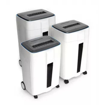 Destructeur de documents WALLNER HD-220 C2 coupe croisée, 6 feuilles, 10 L, noir