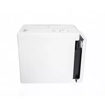 Destructeur de documents WALLNER EF910 C4 coupe croisée, 6 feuilles, bac 10 L, noir