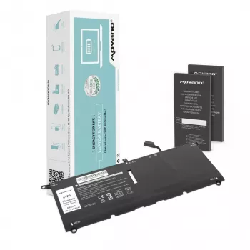 Batterie MOVANO DXGH8 G8VCF pour Dell XPS 13 9370 9380 - 5500 mAh (41 Wh)