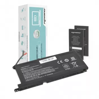 Batterie MOVANO PG03XL pour HP 15-DH 15-EC 15-DK 16-A - 4150 mAh (47 Wh)