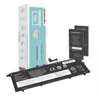Batterie MOVANO L18C3PD2 pour Lenovo ThinkPad T490s T495s T14s - 4650 mAh (54 Wh)