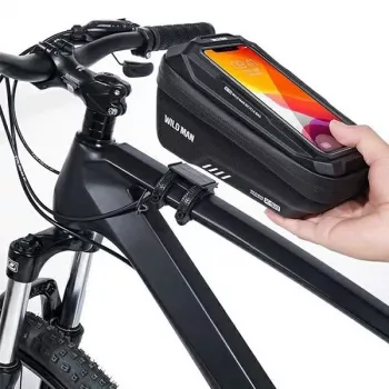 WILDMAN XS2 sacoche de cadre de vélo 1 L noire