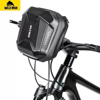 Sacoche de cadre de vélo WILDMAN E18 3L, noire