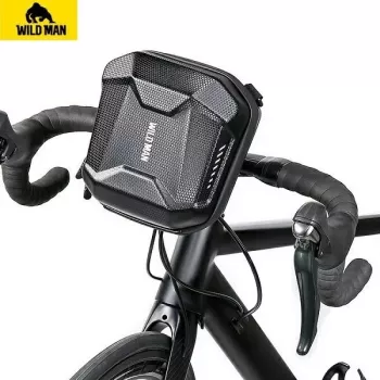 Sacoche de cadre de vélo WILDMAN E18 3L, noire