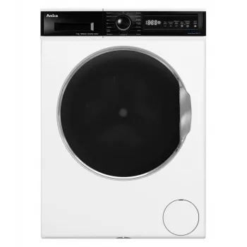 Amica WA3S712ALiSHB lave-linge pose libre Slim, 7 kg, 1200 tr/min, Steam PowerPro, LogicDrive, 15 programmes, blanc