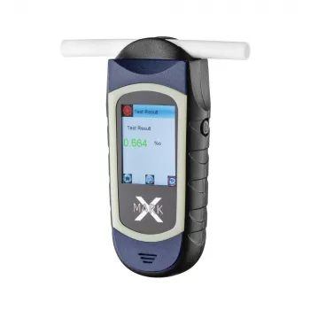 ALCOVISOR Éthylotest électrochimique Mark X bleu