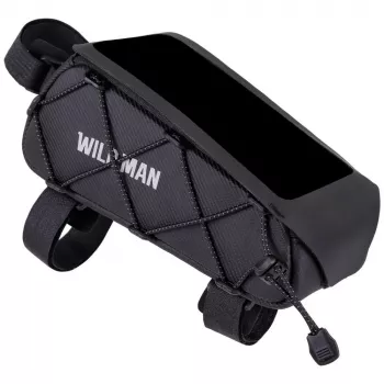 Sacoche de cadre de vélo WILDMAN GX100 - noir