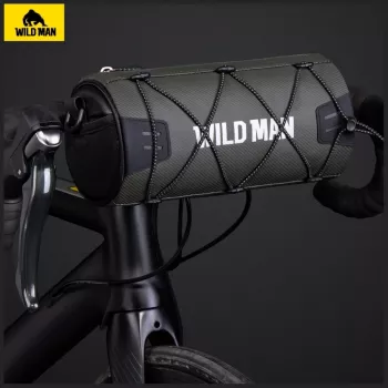 Sacoche de cadre de vélo WILDMAN GX300 2 L, noire