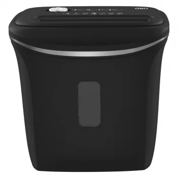 Deli E9945 destructeur de documents coupe croisée, 10 feuilles, 20L, P-4