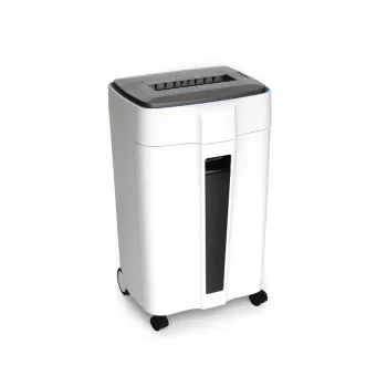 WALLNER Destructeur de documents HD-300 C2 coupe croisée, 10 feuilles, 21 L, noir