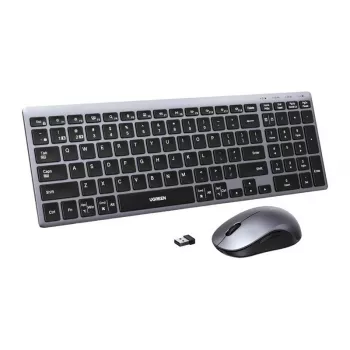 Ensemble clavier et souris sans fil UGREEN MK552 - noir