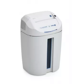 KOBRA +1SS4 Destructeur de documents coupe croisée, 5 feuilles, 18L, blanc/gris
