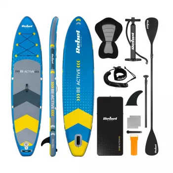 REBEL ACTIVE RBA-4501-BL Planche de paddle gonflable 320 cm bleu