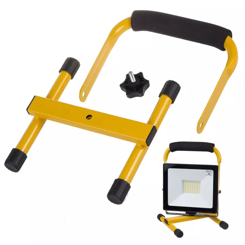 Maclean MCE652Y Support de sol pour projecteur LED