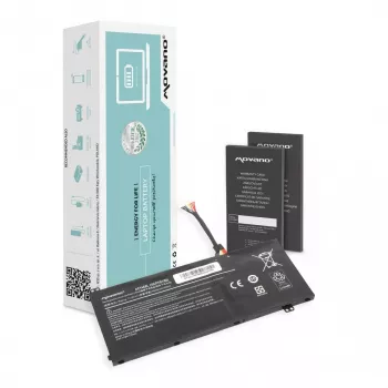 MOVANO Batterie AC14A8L AC15B7L pour Acer VN7 Nitro V15 V17 - 4600 mAh (52 Wh)