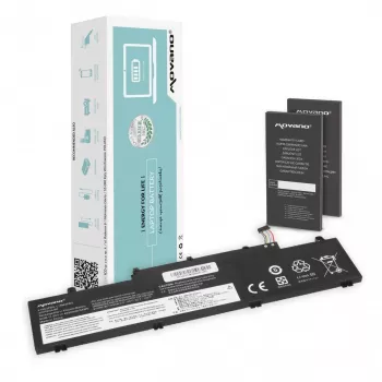 Batterie MOVANO L19M3PD5 L19C3PD5 L19D3PD5 pour Lenovo ThinkPad E14 E15 Gen2 Gen3 Gen4 - 4650 mAh (54 Wh)