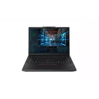 Station de travail mobile Lenovo ThinkPad P14s Gen 7 (AMD) 21X00026GE, 14 pouces WUXGA IPS, AMD Ryzen AI 5 PRO 440, 32 Go DDR5, 512 Go SSD, Windows 11 Pro, clavier allemand