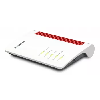 Routeur DSL/VDSL FRITZ! Box 5630 blanc bi-bande Wi-Fi 6 avec base DECT, Gigabit Ethernet, USB 2.0, logement SFP