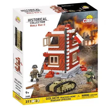 COBI Historical Collection Goliath Mine chenillée Insurrection de Varsovie 1:28, 311 pièces
