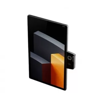 Sunmi Lecteur de codes-barres externe 1D/2D, support de bureau orientable, USB, noir