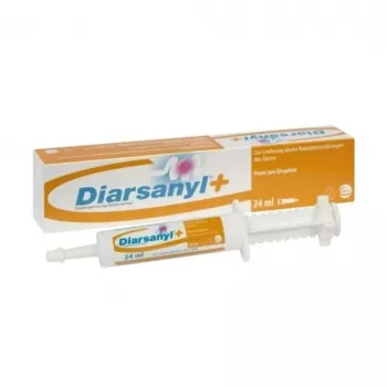 Ceva Diarsanyl Plus Pâte orale pour chiens et chats souffrant de diarrhée aiguë, seringue 24 ml