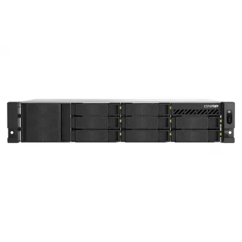 NAS rackable 10 baies QNAP TS-H1065EU-RP, Intel Xeon D-1622, 16 Go RAM, 2,5GbE, alimentation redondante