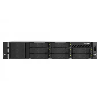 NAS rackable 10 baies QNAP TS-H1065EU-RP, Intel Xeon D-1622, 16 Go RAM, 2,5GbE, alimentation redondante