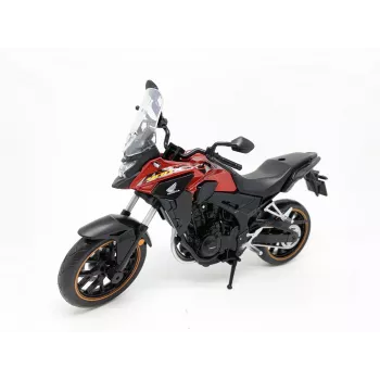 PULIO MSZ 1:12 Honda CB400X modèle de moto en métal moulé rouge