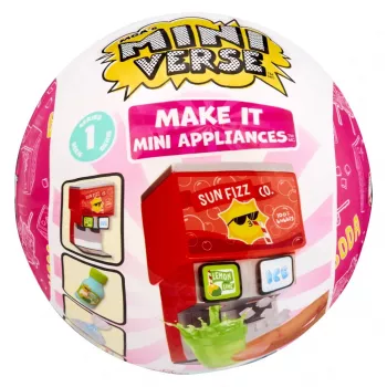 Kit de création miniature DIY MGA Miniverse Make It Mini Soda Dispenser Diner Series 1