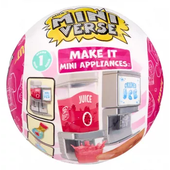 Coffret de jeu de collection DIY MGA Miniverse Make It Mini machine à espresso