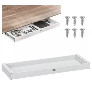 Tiroir plat sous bureau ERGO OFFICE ER-302 W blanc