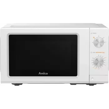 Micro-ondes solo AMICA MMF20M3W, 20 L, 700 W, blanc